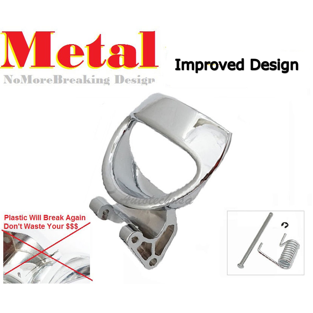 UPGRADED nterior Door Handle Repair Kit For 06-11 HHR Front or