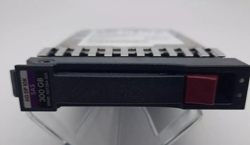 507127-B21 507284-001 HP 300GB 10000RPM 6Gbps Dual Port 2.5" SAS HDD Hard Drive - Image 2 of 2