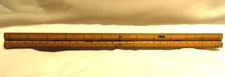 Vintage-Rare U.S. ST'D Post-Chas Wood Architect Triangular Drafting Ruler 1311