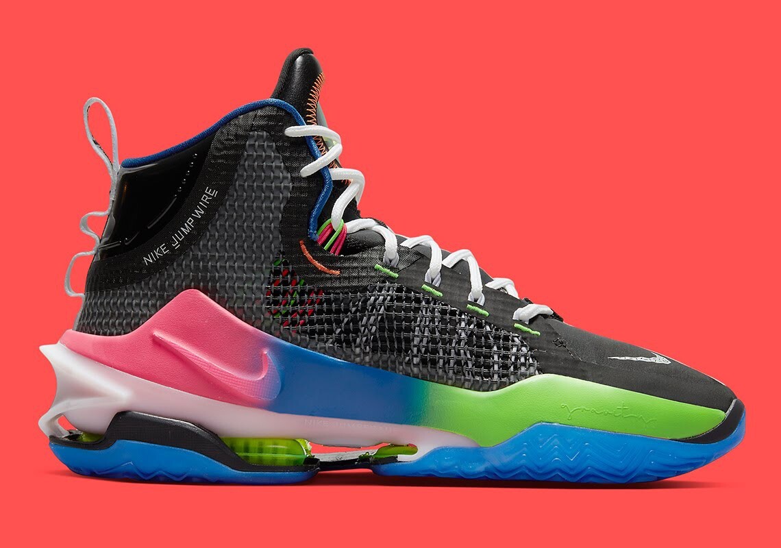 Nike Air Zoom GT Jump Ep DX4111064 Black Racer Pink Men's