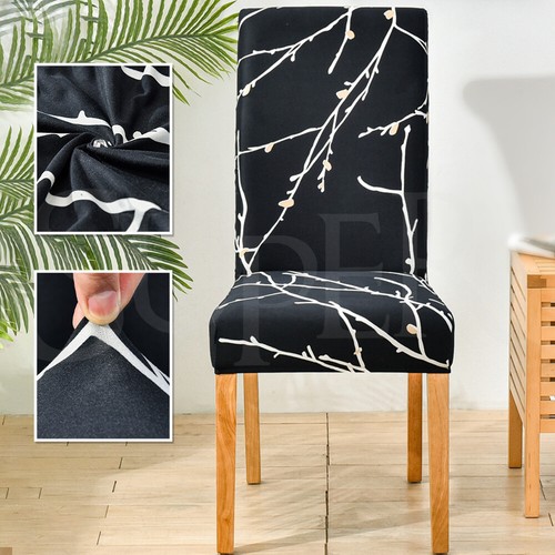 Dining Chair Covers Spandex Cover Stretch Washable Wedding Banquet Party Decor - Picture 22 of 37