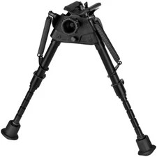 Harris Engineering Bipod Rotating 6"-9" Leg Notch Black  S-BRM