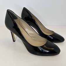 BCBG Pumps Womens 9M 3 1/2 In. Heels Patent Leather Party/Evening Shoes