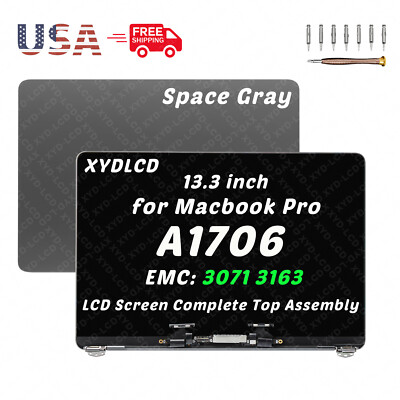 for MacBook Pro A1706 A1708 A1989 A2159 A2251 A2289 A2338 LCD Screen Replacement