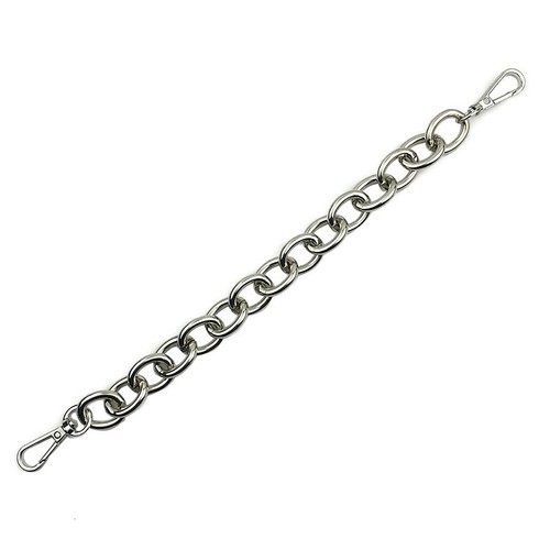 30CM Metal Chain Bag Strap Handbag O-type Handle Replacement Hardware Purse DIY - Foto 5 di 14