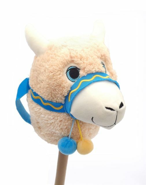 kids riding toy horse