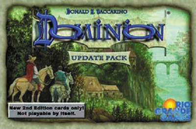Update Pack 2nd Edition Dominion Board Game Rio Grande Games NIB