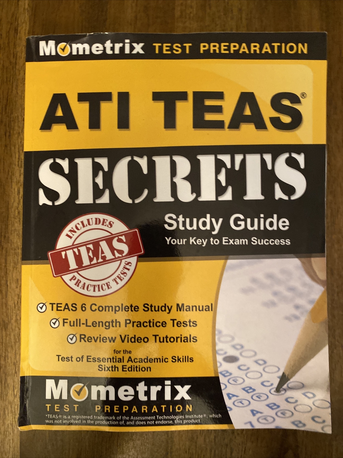 ATI TEAS Secrets Study Guide Sku:59 9781516703838 | eBay