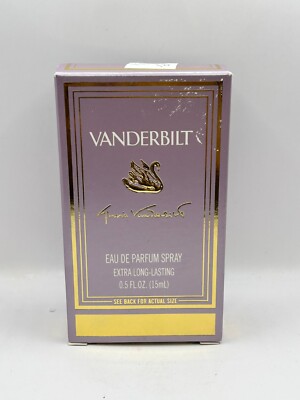 GLORIA VANDERBILT 15ML EDP VINTAGE SPRAY EXTRA LONG LASTING (NEW WITH BOX)