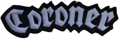 CORONER - Logo Cut-Out - 12,8 cm x 4,5 cm - Patch - 166575