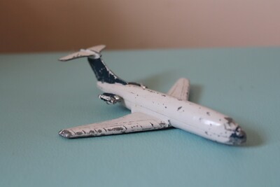 Cragstan 4,5'' Vickers VC-10 Flugzeug Druckguss FLUGZEUG PASSAGIER VINTAGE weiß