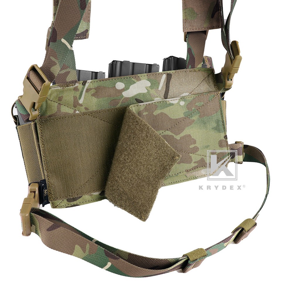 KRYDEX D3CR Chest Rig Harness Mag Pouches Flatpack Backpack Expandable ...
