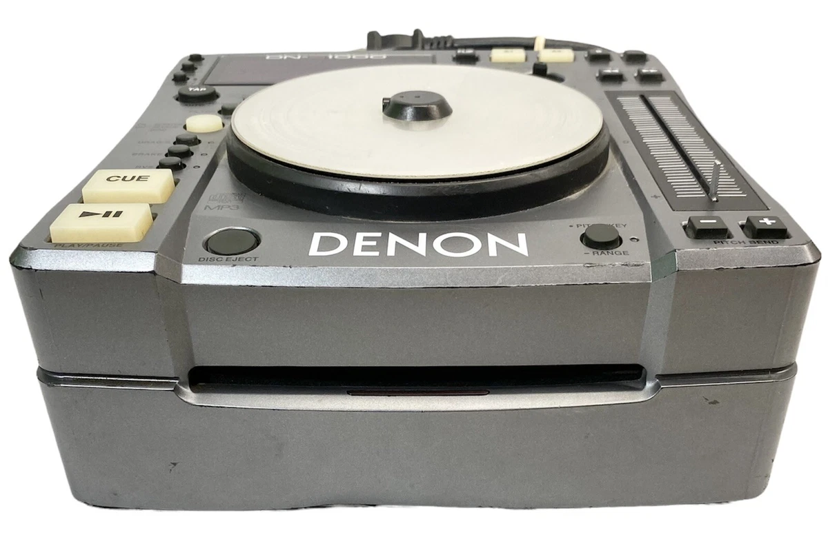 Denon DN-S1000 Professional DJ Turntable Tabletop CD CDJ MP3 Player TESTED  READ!