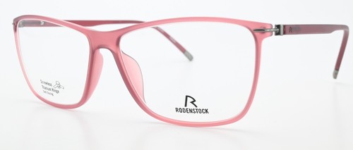 RODENSTOCK Brille R 7046 E 54-14 140 Acetat Titan Rot Matt Transluzent im Etui - Picture 4 of 12