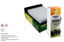 MANN-Innenraum-Filter+Klima-Fresh für Toyota Aygo WNB1 KGB1 C1 PM PN