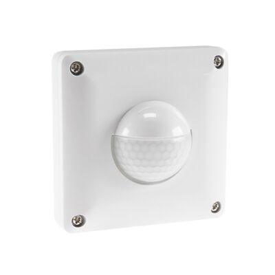 Außen PIR Bewegungsmelder 230V IP65 Unterputz UP Led geeignet 2&3-Draht Technik