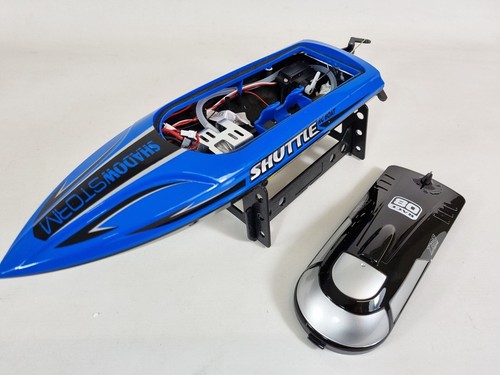 RADIOCOMANDO JET BOAT ALTA VELOCITÀ RACING RTR VELOCE GRANDE HENG LUNGO RC ATLANTIC - Foto 7 di 23