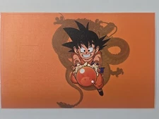 DRAGON BALL Z - GOKU Credit Card Skin Cover - Wrap Decal Pre-Cut Sticker 