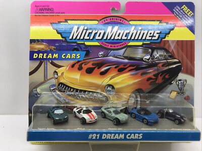 Micro Machines #21 Dream Cars sealed