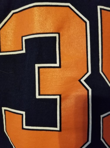 Detroit Tigers Verlander equipo grande de Grandes Ligas 2017 intercambiado fanático del béisbol marca algodón - Imagen 4 de 9