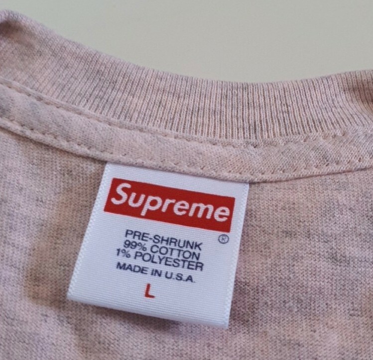 SS20 Supreme Dragon tee Size L large heather pink T-shirt New thumbnail 5
