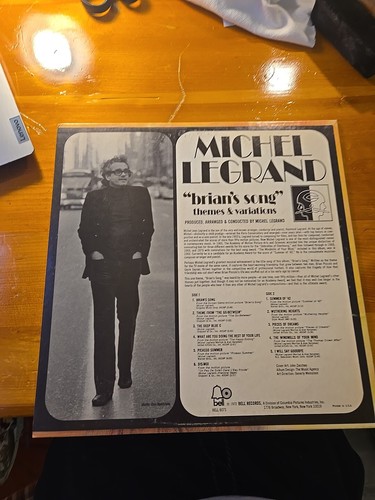 Michel Legrand "brian's song" themes & variations" Excellent Condition - Picture 2 of 13