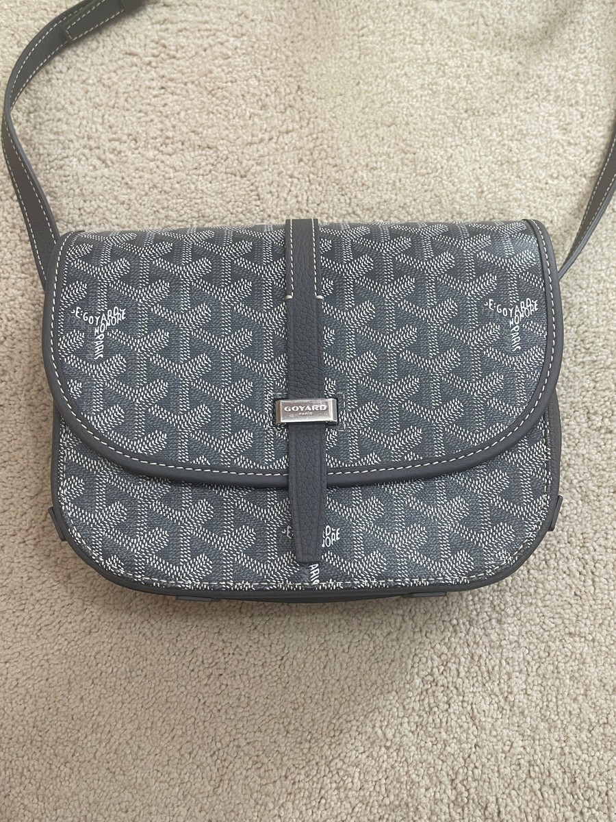 2024 Grey Goyard Belvedere PM Bag