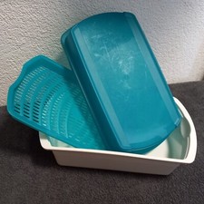 TUPPERWARE *  FOUR SEASONS * GROSSE LUNCHBOX *  MIT FRISCHEGITTER  *