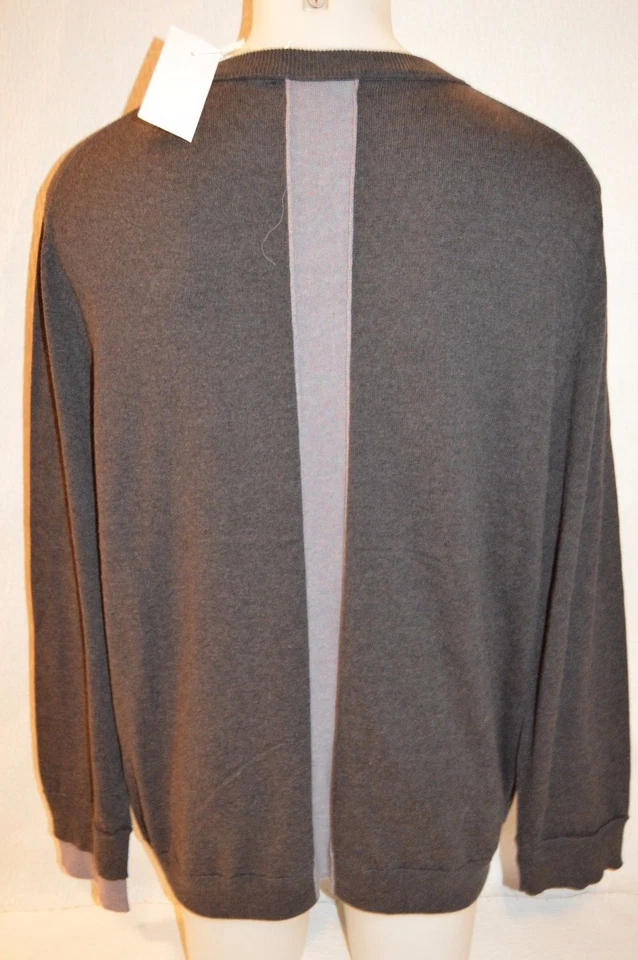 INHABIT Man's Crew Neck Button Up Sweater NEW Size XX-Large Retail Value: $225 - Image 3 of 4