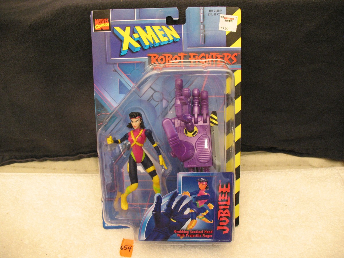 X-Men Robot Fighters JUBILEE w/Sentinel Hand Action Figure 43238