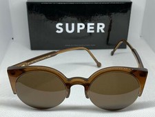 Retrosuperfuture 419 Lucia Crystal Brown Frame Size 51mm Sunglasses NIB