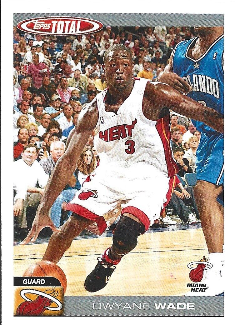 2004-05 Topps Total #196 Dwyane Wade card, Miami Heat HOF | eBay 2004-05 Topps Total #196 Dwyane Wade card, Miami Heat HOF | eBay