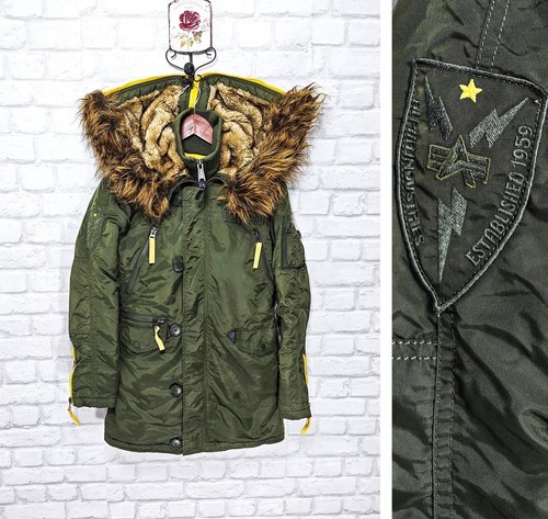 Alpha Industries Women's Parka Jacket Size XS