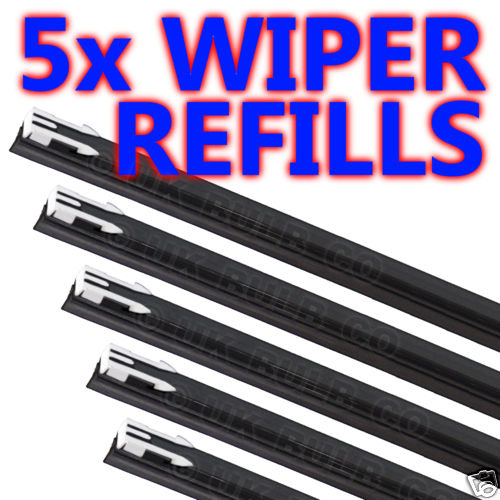 5x Wiper Blade Refills Fiat Ducato 10 11 12 13 14 15 18 - Picture 1 of 1