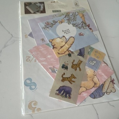 Classic Pooh Sweet Little Friends Scrapbook Page Kit Baby Theme Acid-Free Mater 