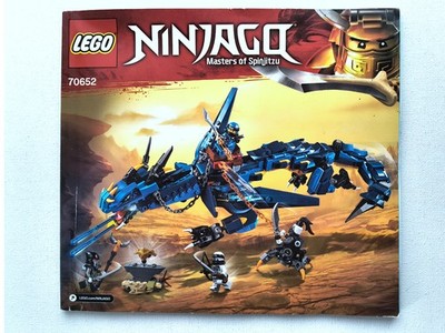 LEGO Ninjago Set 70652 (Blitz-)Drache Stormbringer zerlegt | OHNE Figuren