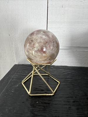 Sunstone/fire Quartz Crystal Sphere 142 Grams