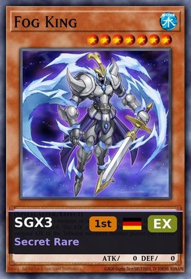 Nebelkönig SGX3-H01 1st Edition EX DE Yu-Gi-Oh