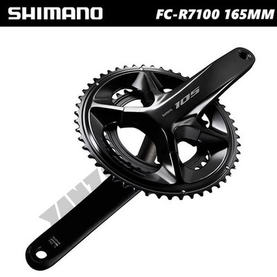 Shimano FC-R7100 165mm Crankset 2*12 Speed 50/34t 52/36t