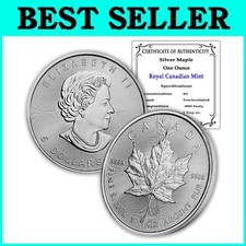 1988-Present 1 oz Canadian Silver Maple Leaf BU