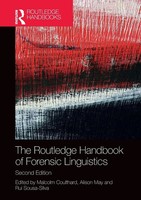 Malcolm Coulthard (U. A.) | The Routledge Handbook Of Forensic Linguistics