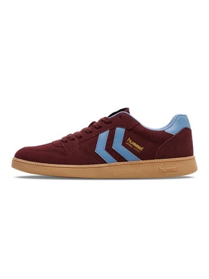 HUMMEL Handball Perfekt Synth. Suede Sneaker Bordeaux