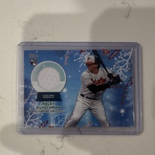 Topps 2023 Holiday Rookie Relic Adley Rutschman RC-AR Baltimore Orioles