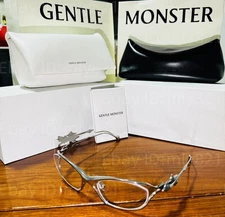 GentleMonster Sunglasses BOLD - YTT 02 Silver Frame Clear Lenses