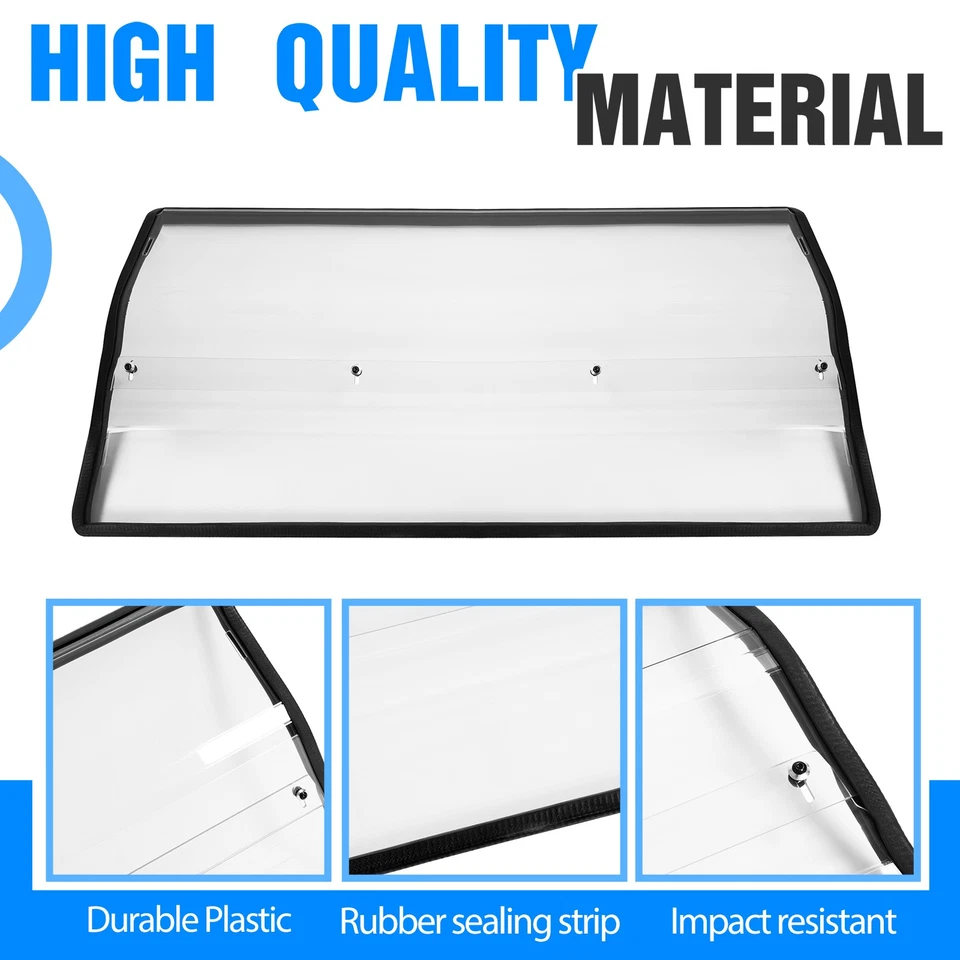 Clear Rear Windshield for Can-Am Commander 700 Max 1000R DPS/XT/XMR 2021-25 ATV - Image 4 of 4