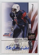 2011-12 Upper Deck USA Football Box Set Auto Stephon Tuitt #6 Auto