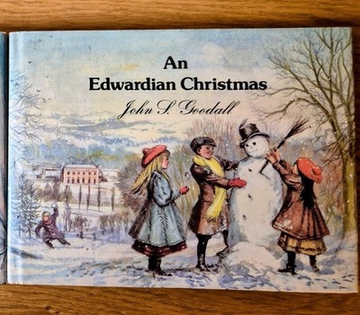 Buchrarität Ein edwardianisches Weihnachtsfest von John S. Goodall 1977