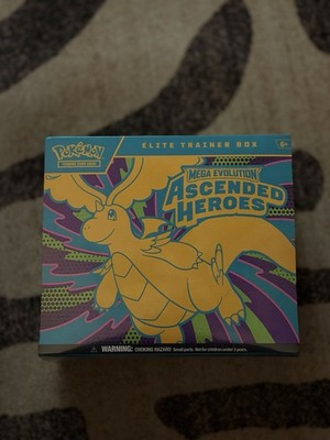 Pokemon TCG Ascended Heroes Elite Trainer Box AH ETB New Sealed | eBay