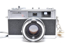 CLA'd MINT- Minolta Hi-Matic 7s Rangefinder Film Camera 45mm f1.8 Strap