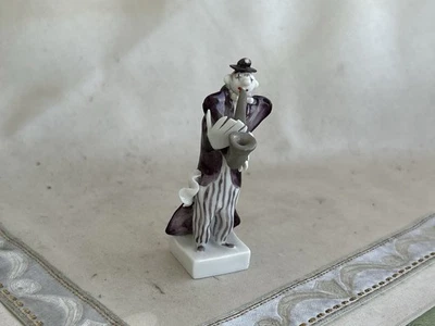 Schöne Meissen Figur, Clown Kapelle, Der Saxophonist, Peter Strang - Bild 1 von 4